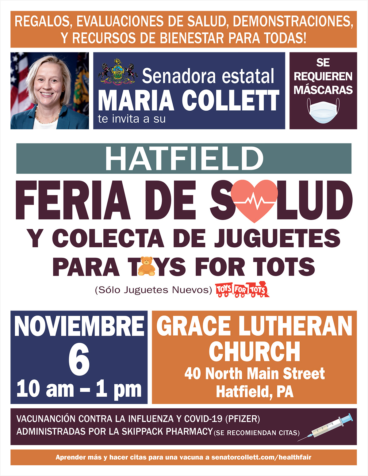 2021 Hatfield Health Fair & Toys for Tots Donation Drive