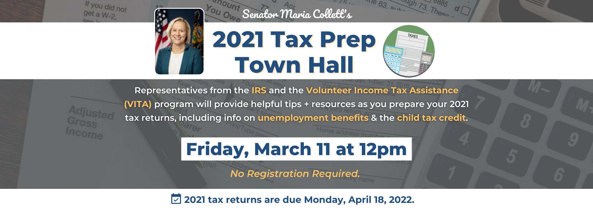 Tax Prep Town Hall - March 11, 2022