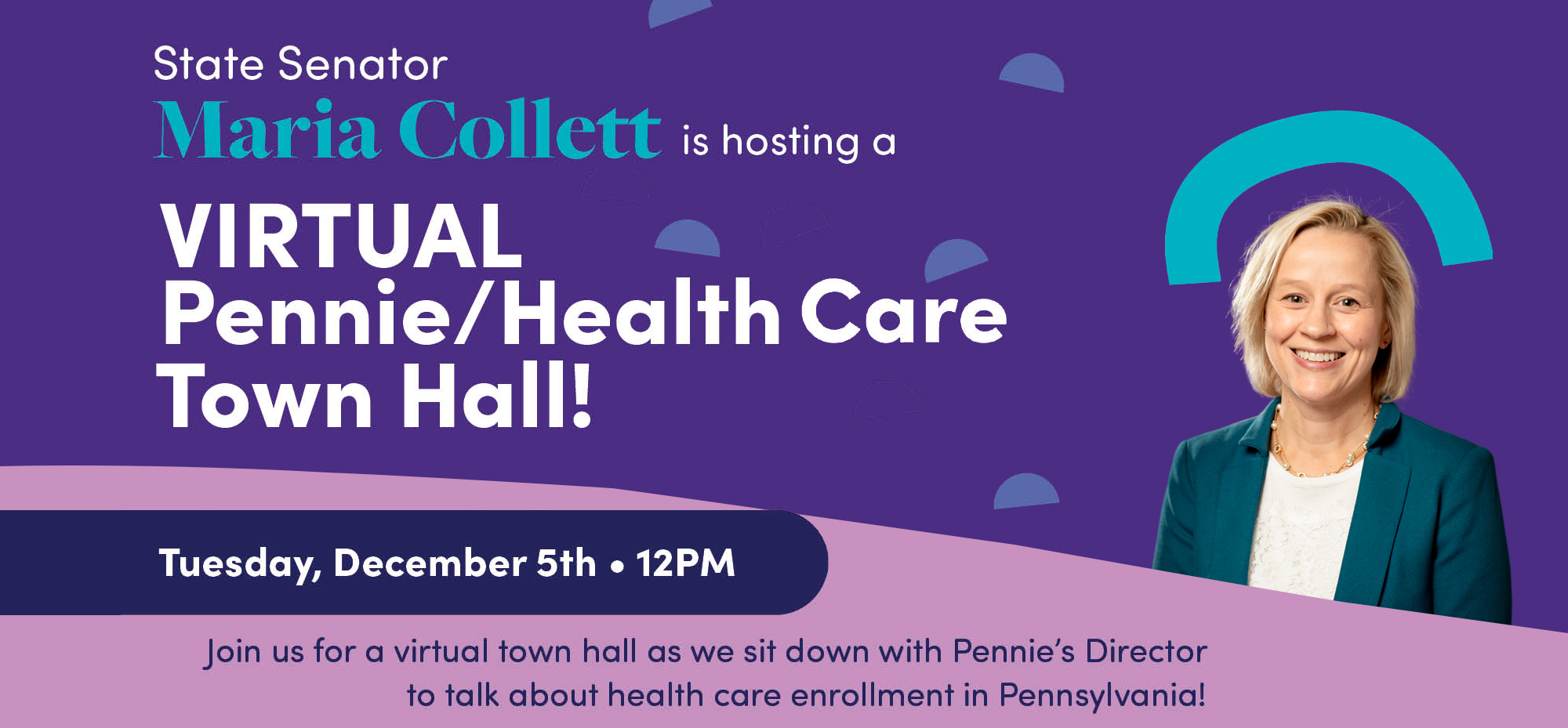 Virtual Pennie/Health Care Town Hall - December 5, 2023