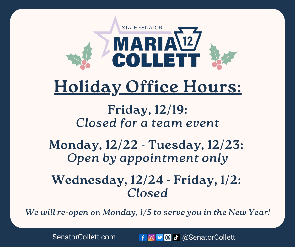 Holiday Office Hours