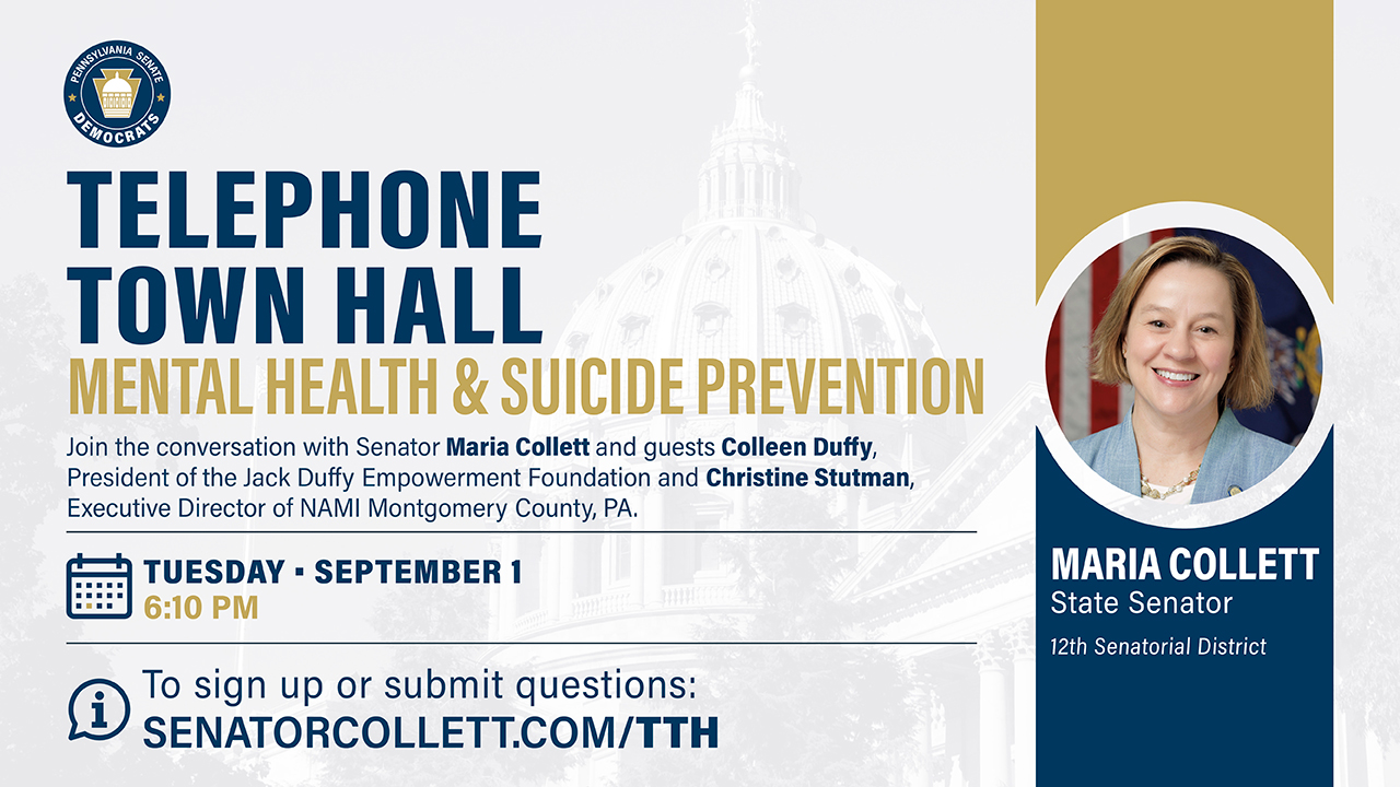 Telephone Town Hall - Mental Health & Suicide Prevention