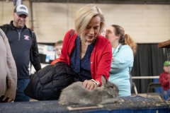 January 12, 2019: Senator Maria Collett attends the 2019 Pennsylvania Farm Show in Harrisburg, PA.