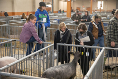 जनवरी 10, 2023: Senator Collett attends the 2023 Farm Show.