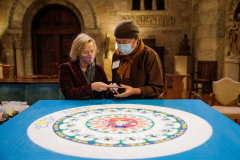 October 25, 2021: Senator Collett tours the Bryn Athyn Historic District.