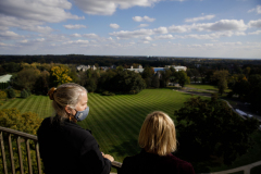 October 25, 2021: Senator Collett tours the Bryn Athyn Historic District.