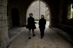 October 25, 2021: Senator Collett tours the Bryn Athyn Historic District.