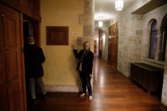 October 25, 2021: Senator Collett tours the Bryn Athyn Historic District.