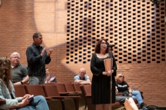 May 15, 2019: Senator Maria Collett joins Lt. Gov. Fetterman during his recreational marijuana listening tour throughout Pennsylvania.