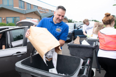 June 11, 2022: Sen. Collett hosted a document shredding event at Hatfield Elementary School in Montgomery County.
