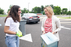 June 11, 2022: Sen. Collett hosted a document shredding event at Hatfield Elementary School in Montgomery County.