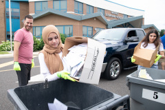 June 11, 2022: Sen. Collett hosted a document shredding event at Hatfield Elementary School in Montgomery County.