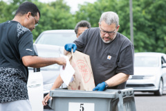 June 11, 2022: Sen. Collett hosted a document shredding event at Hatfield Elementary School in Montgomery County.