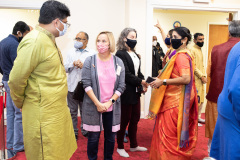 November 6, 2021: Sen. Collett today attended the Diwali celebration at the BAPS Shri Swaminarayan Mandir in Souderton.  Diwali, the festival of light, is one of the most important festivals of the Hindu calendar, marking the triumph of good over evil, light over dark, and life over death.  In certain Hindu communities Diwali also coincides with the start of a new year.