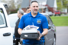 April 23, 2022: Sen. Collett hosted an electronics recycling event at Indian Crest Middle School in Souderton.