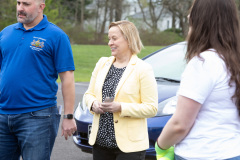 April 23, 2022: Sen. Collett hosted an electronics recycling event at Indian Crest Middle School in Souderton.