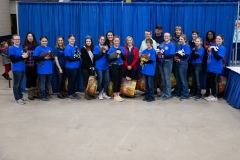 January 7, 2020: Senator Collett Participates in the Celebrity Rabbit Hop at the 2020 Farm Show.