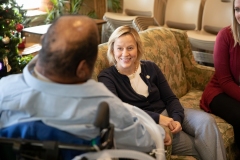 January 2, 2020: Senator Collett visits Fox SubAcute Center in Warrington.