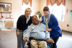 January 2, 2020: Senator Collett visits Fox SubAcute Center in Warrington.