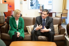 January 22, 2020: Senator Collett Tours the Gift of Life Family House in Philadelphia.