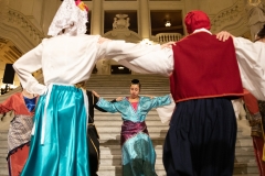 March 20, 2019: Senator Maria Collett attends the Greek Independence Day Commemoration of March 25, 1821.