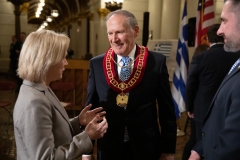 March 20, 2019: Senator Maria Collett attends the Greek Independence Day Commemoration March 25, 1821.