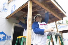 July 29, 2022: Sen. Collett and members of her staff participated in a Habitat for Humanity project in Hatfield, Montgomery County.