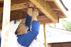 July 29, 2022: Sen. Collett and members of her staff participated in a Habitat for Humanity project in Hatfield, Montgomery County.