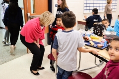January 22, 2020: Senator Maria Collett tours Hatfield Elementary School.