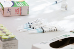 November 6, 2021: Sen. Collett hosted a Health Fair at Grace Lutheran Church in Hatfield, Montgomery County..