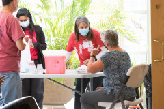 November 6, 2021: Sen. Collett hosted a Health Fair at Grace Lutheran Church in Hatfield, Montgomery County..