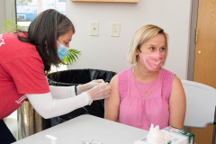 November 6, 2021: Sen. Collett hosted a Health Fair at Grace Lutheran Church in Hatfield, Montgomery County..