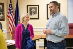 January 24, 2019: Senator Maria Collett in partnership with Reps. Liz Hanbridge & Steve Malagari hosted a Home Heating Workshop at the North Wales Borough Hall. Representatives from the PA Dept. of Human Services were there to discuss Universal Service Programs such as Customer Assistance Program (CAP), LIHEAP grants, the CARES program, Smart Comfort, and the Dollar Energy Fund.