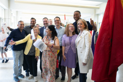April 23, 2022: Senator Maria Collets participates in the annual International Spring Festival at North Penn High School in Lansdale.