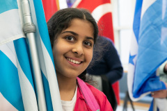 April 23, 2022: Senator Maria Collets participates in the annual International Spring Festival at North Penn High School in Lansdale.