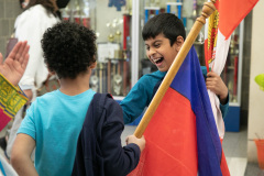 April 23, 2022: Senator Maria Collets participates in the annual International Spring Festival at North Penn High School in Lansdale.