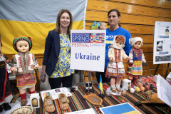 April 23, 2022: Senator Maria Collets participates in the annual International Spring Festival at North Penn High School in Lansdale.