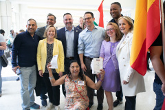 April 23, 2022: Senator Maria Collets participates in the annual International Spring Festival at North Penn High School in Lansdale.