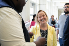 April 23, 2022: Senator Maria Collets participates in the annual International Spring Festival at North Penn High School in Lansdale.