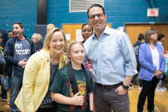 April 23, 2022: Senator Maria Collets participates in the annual International Spring Festival at North Penn High School in Lansdale.
