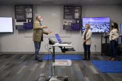 September 23, 2021: Senator Collett tours the Jefferson Institute for Bioprocessing.