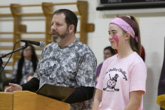October 28, 2022: Sen. Collett today participated in opening ceremonies for the 47th Keith Valley Challenge, a 16-team floor hockey tournament at Keith Valley Middle School in Horsham that raises funds for the Make-A-Wish Foundation.