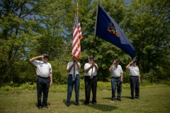 July 19, 2019: Senator Collett Attends the Groundbreaking Ceremony for the Korean War Memorial and Peace Park in North Wales.