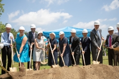 July 19, 2019: Senator Collett Attends the Groundbreaking Ceremony for the Korean War Memorial and Peace Park in North Wales.