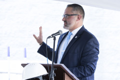 October 5, 2023 — Senator Maria Collett joined Representative Steve Malagari, Lansdale Borough officials and North Penn YMCA leadership to break ground on a new gymnasium at the Lansdale Area Family YMCA.