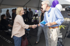 October 5, 2023 — Senator Maria Collett joined Representative Steve Malagari, Lansdale Borough officials and North Penn YMCA leadership to break ground on a new gymnasium at the Lansdale Area Family YMCA.