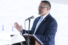 October 5, 2023 — Senator Maria Collett joined Representative Steve Malagari, Lansdale Borough officials and North Penn YMCA leadership to break ground on a new gymnasium at the Lansdale Area Family YMCA.