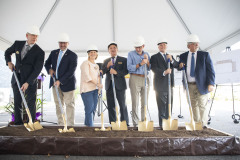 October 5, 2023 — Senator Maria Collett joined Representative Steve Malagari, Lansdale Borough officials and North Penn YMCA leadership to break ground on a new gymnasium at the Lansdale Area Family YMCA.