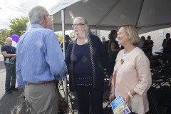 October 5, 2023 — Senator Maria Collett joined Representative Steve Malagari, Lansdale Borough officials and North Penn YMCA leadership to break ground on a new gymnasium at the Lansdale Area Family YMCA.