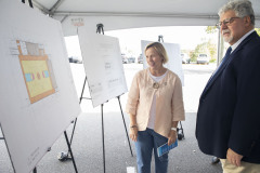 October 5, 2023 — Senator Maria Collett joined Representative Steve Malagari, Lansdale Borough officials and North Penn YMCA leadership to break ground on a new gymnasium at the Lansdale Area Family YMCA.
