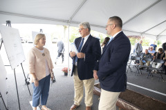 October 5, 2023 — Senator Maria Collett joined Representative Steve Malagari, Lansdale Borough officials and North Penn YMCA leadership to break ground on a new gymnasium at the Lansdale Area Family YMCA.